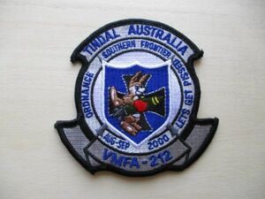 【送料無料】アメリカ海兵隊VMFA-212 LANCERS TINDAL AUSTRALIAランサーズパッチ ワッペン/patch MARINE米海兵隊F/A-18ホーネットUSMC M82
