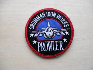 【送料無料】グラマン製鉄所Grumman IronworksプラウラーProwlerパッチEA-6ワッペン/USMCアメリカ海軍patch海兵隊NAVY米海軍USN米軍 M84