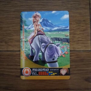 [amiibo card Mario sport super Star z pink gold pi-chi horse riding race ]