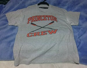 3000円即決・送料無料！！ PRINCETON CREW プリンストン大学 カレッジTシャツ ヴィンテージ Lee MADE IN USA ビンテージ 3段プリント