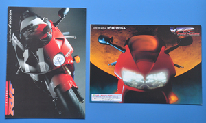 ホンダ　VFR　PGM.FI＆CBS　RVF　RC46　NC35　HONDA　VFR　RVF　1998年4月　1994年6月　カタログ2冊【H-VF-01】