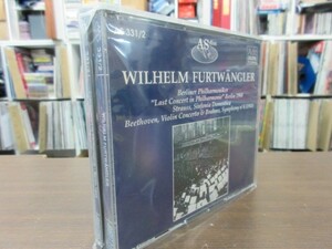 天5//2CD//無傷!!★伊盤★フルトヴェングラー（Wilhelm Furtwangler）／Last Concert in Philharmonie Berlin 1944