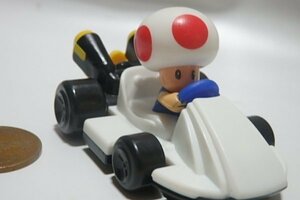 ★P587☆マクドナルド　ハッピーセット　キノピオ　レース☆スーパーマリオ　マリオカート　車　