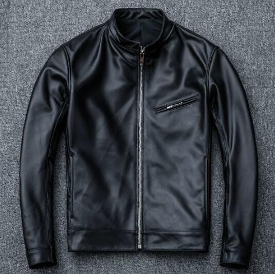注目の MANI LEATHER EMPORIO ARMANI 70s 激レア 黒 レザージャケット