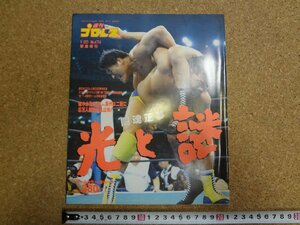 b△　週刊プロレス　緊急増刊　新日本プロレス創立20周年記念　1992年1月20日号　No.474　ベースボールマガジン社　/b34