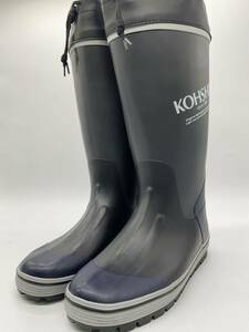  free shipping gray S size super light weight rubber boots .. rubber LM-04 24~24.5cm new goods rain boots 