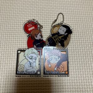 呪術廻戦 キーホルダー&バッチ的なにか