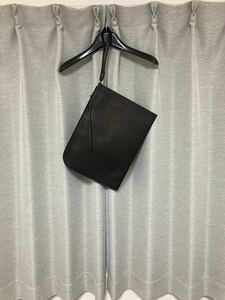 Rick Owens リックオウエンス レザークラッチバッグ BLACK