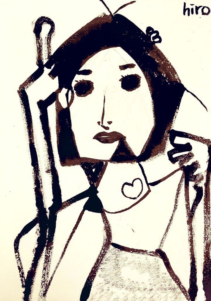 L'artiste Hiro C cherche une femme, Peinture, Peinture à l'huile, Peinture abstraite
