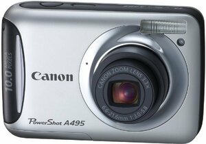 PowerShot A495 シルバー Canon(中古品)