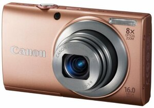 Canon デジタルカメラ PowerShot A4000IS ピンク 1600万画素 光学8倍ズーム(中古品)