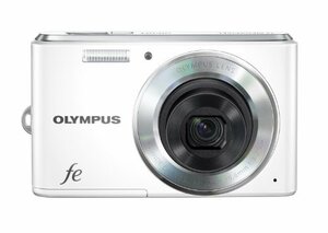 OLYMPUS デジタルカメラ FE-4050 ホワイト 光学4倍ズーム FE-4050 WHT 1200(中古品)