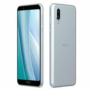 SHARP SIMフリースマホ AQUOS sense3 plus ムーンブルー SH-M11-A(中古品)