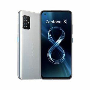 ASUS スマートフォン Zenfone 8 【日本正規代理店品】ZS590KS(8GB/128GB/Qu(中古品)