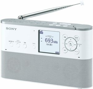 ソニー ポータブルラジオレコーダー 8GB FM/AM/ワイドFM対応 予約録音対応 (中古品)