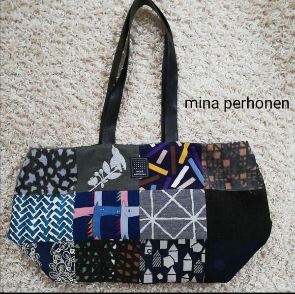 ミナペルホネン mina perhonen ピーストートバッグ