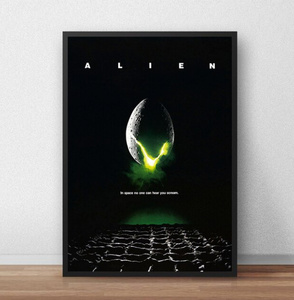  C2773 エイリアン Alien 映画 キャンバスアートポスター 50×70cm イラスト インテリア 雑貨 海外製 枠なし A