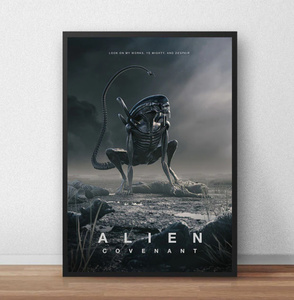  C2775 エイリアン Alien 映画 キャンバスアートポスター 50×70cm イラスト インテリア 雑貨 海外製 枠なし C