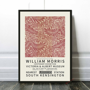  C2742 ウィリアム・モリス William Morris キャンバスアートポスター 50×70cm イラスト インテリア 雑貨 海外製 枠なし I