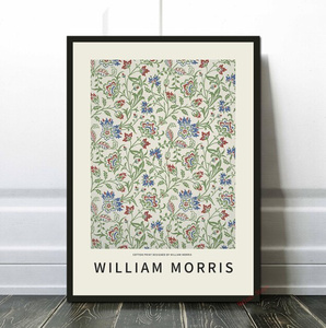  C2755 ウィリアム・モリス William Morris キャンバスアートポスター 50×70cm イラスト インテリア 雑貨 海外製 枠なし V