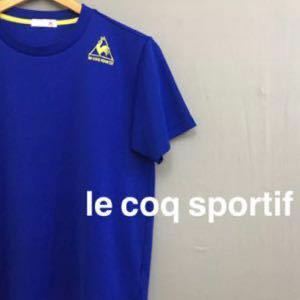 ♪◎▽ ルコック スポルティフ le coq sportif 半袖 トレーニングシャツ Mサイズ ドライメッシュ スポーツウェアー ジムウェアー