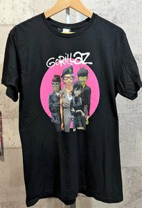 GORILLAZ ゴリラズ Tシャツ 黒 Lほど メンズ ブラック