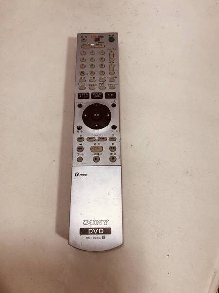 【ソニー リモコン EO138】送料無料 動作保証 即日発送 RMT-D224J VHS DVDレコーダー スゴ録