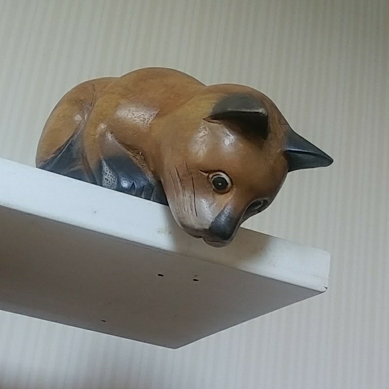ヤフオク! -「猫 木彫り」(アンティーク、コレクション) の落札相場