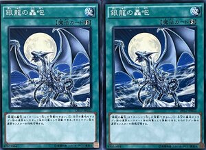 遊戯王 ノーマル 魔法 2枚セット 銀龍の轟咆 DP17