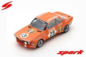 ■スパークモデル 1/18 1973 BMW 3.0 CSL #29 ニュルブルクリンク24h 優勝