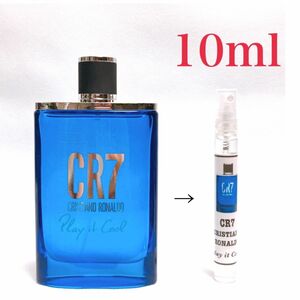 CR７ プレイイットクール バイ クリスティアーノロナウド EDT 10ml