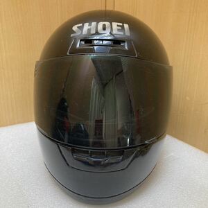 YK3020 SHOEI ショウエイ　フルフェイス ヘルメット X-8V ブラック　サイズL 現状品　0512