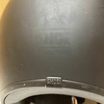 YK3036 SHOEI ショウエイ FREEDOM フリーダム ジェットヘルメット マットブラック Lサイズ(59cm) 2013年製 廃盤 中古現状品_画像4