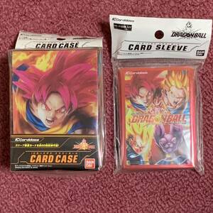 未開封　ICカードダス ドラゴンボール　カードケース & カードスリーブ 第1弾　DRAGON BALL ICCarddass