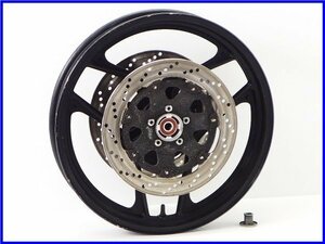 {M4} rare!1987 year GSX-R750(GR71G) original front wheel & disk rotor set!2.50×18inch!