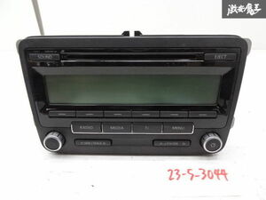 フォルクスワーゲン VW 純正 CDプレーヤー AM FM オーディオ 5M0 035 183 動作未確認 訳有品 棚A-2-3