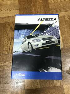  редкий подлинная вещь каталог Toyota Altezza TOYOTA ALTEZZA( включение в покупку возможно )