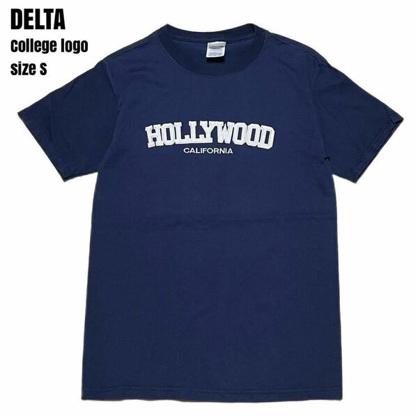 ＊6701 DELTA カレッジロゴ　ワッペン　ハリウッド　Tシャツ