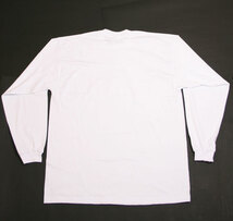 PRO5 プロファイブ プレーン 無地 ロングTシャツ 長袖 ホワイト 白 サイズ:L 大きいサイズ USサイズ アメージング 服 アメリカ ストリート_画像2