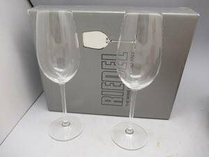  including carriage RIEDEL Lee Dell wine glass champagne glass flute glass paper box attaching long-term keeping goods pushed . inserting adjustment goods 