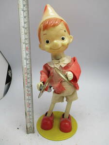  including carriage Fuji Press industry cymbals small of the back .. doll Pinocchio box less . used present condition 