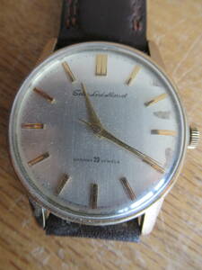 セイコー　ロードマーベル　手巻き式　23石　cal5740-1990　金張り側　1960年代　昭和国産機械時計