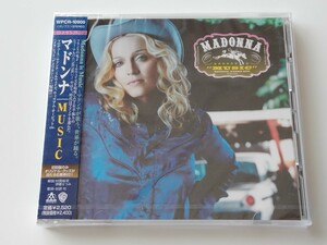 【初回盤未開封美品】マドンナ Madonna / MUSIC CD ワーナー WPCR10900 2000年リリース,応募券付き,ボートラ追加,American Pie収録