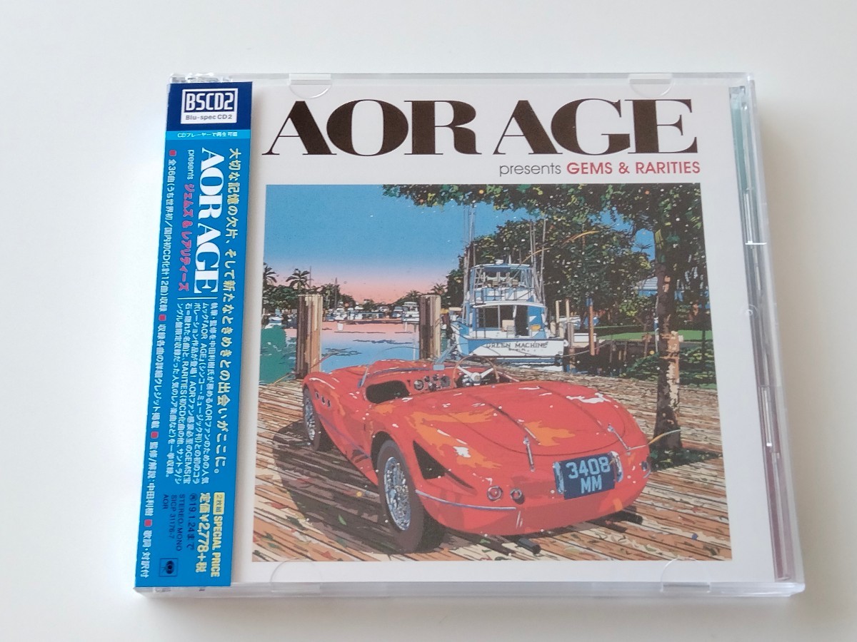 [ превосходный товар ]AOR AGE presents GEMS & RARITIES с лентой 2 листов комплект CD SONY SICP31176/7 18 год продажа,Blu-spec CD2 specification, первый CD. большое количество содержит . шар. 36 искривление сбор 
