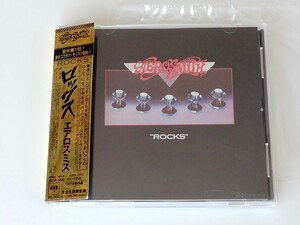 【35周年生産限定盤】 エアロスミス Aerosmith / ロックス ROCKS GOLD帯付CD SONY SICP3308 76年4th名盤,CDのみ,ディスク美品