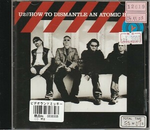 CD「U2 / HOW TO DISMANTLE AN ATOMIC BOMB」　送料込