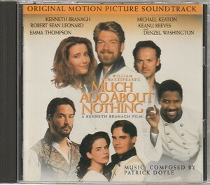 CD「パトリック・ドイル / Much Ado About Nothing - Original Motion Picture Soundtrack」　送料込