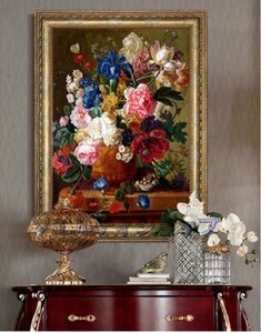 Art hand Auction Popular and beautiful item ★ Flowers Oil painting 55*40cm, Painting, Oil painting, Still life