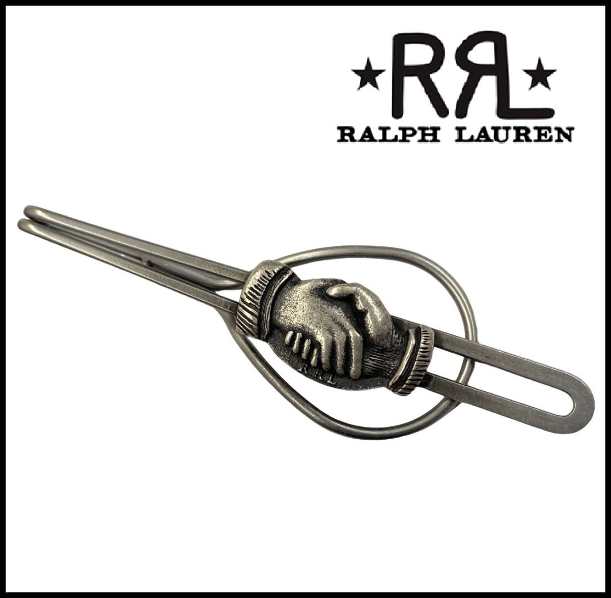 オープニング 大放出セール】 RRL ネクタイピン シェイクハンド 新品未