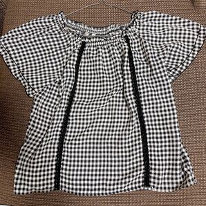 ハニーズ チェック ブラウス